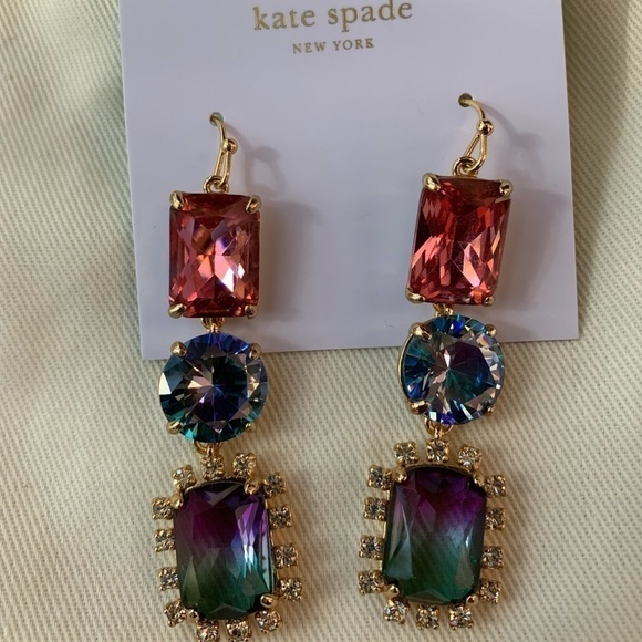 Kate Spade Multicolor Crush Bracelet Earrings Set - Picture 4 of 6